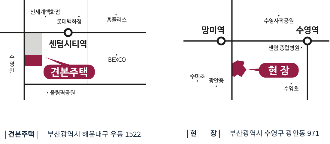 오시는길 지도